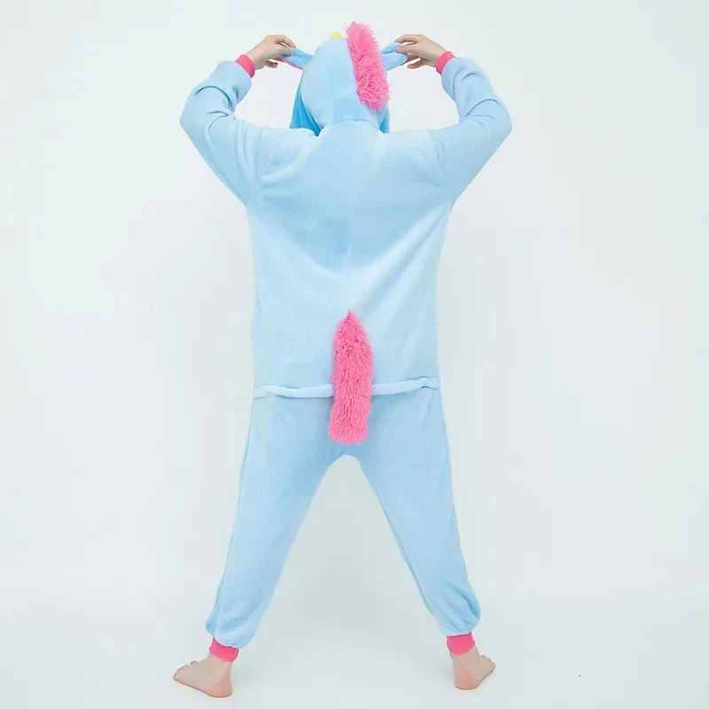 Pluszowy kombinezon do spania na zimę Szary
