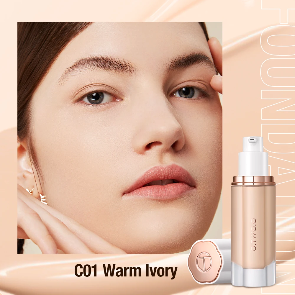 Podkład w płynie O.TWO.O 30ml SPF30 — wysokie krycie wodoodporny korektor Armijna zieleń