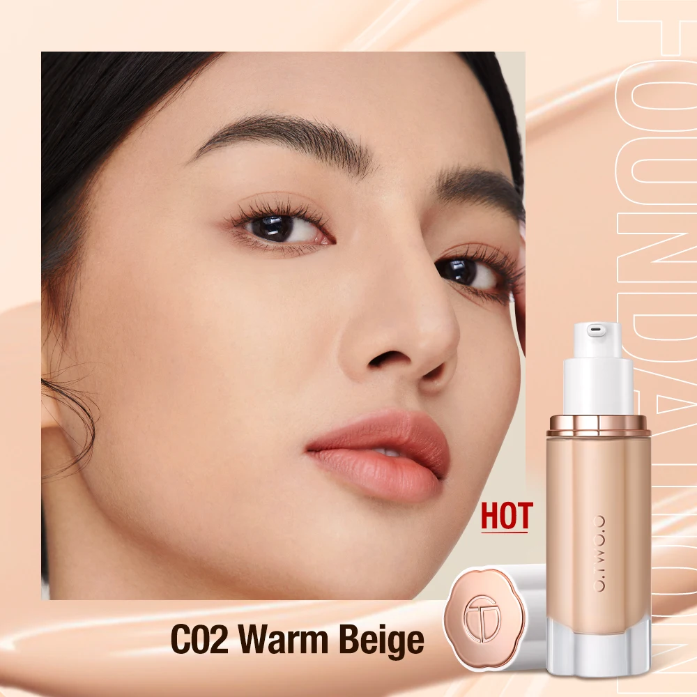 Podkład w płynie O.TWO.O 30ml SPF30 — wysokie krycie wodoodporny korektor Błękitny