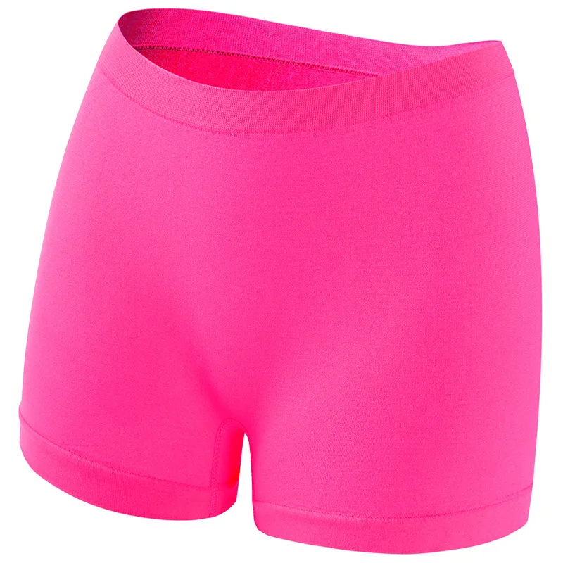 Prążkowane majtki boyshort bezszwowe damskie sportowe Ciemnoszary
