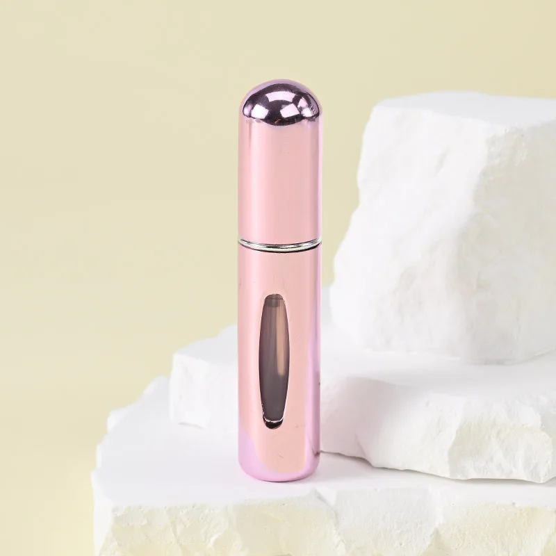 Przenośny mini atomizer do perfum 5ml – kieszonkowy Burgundia