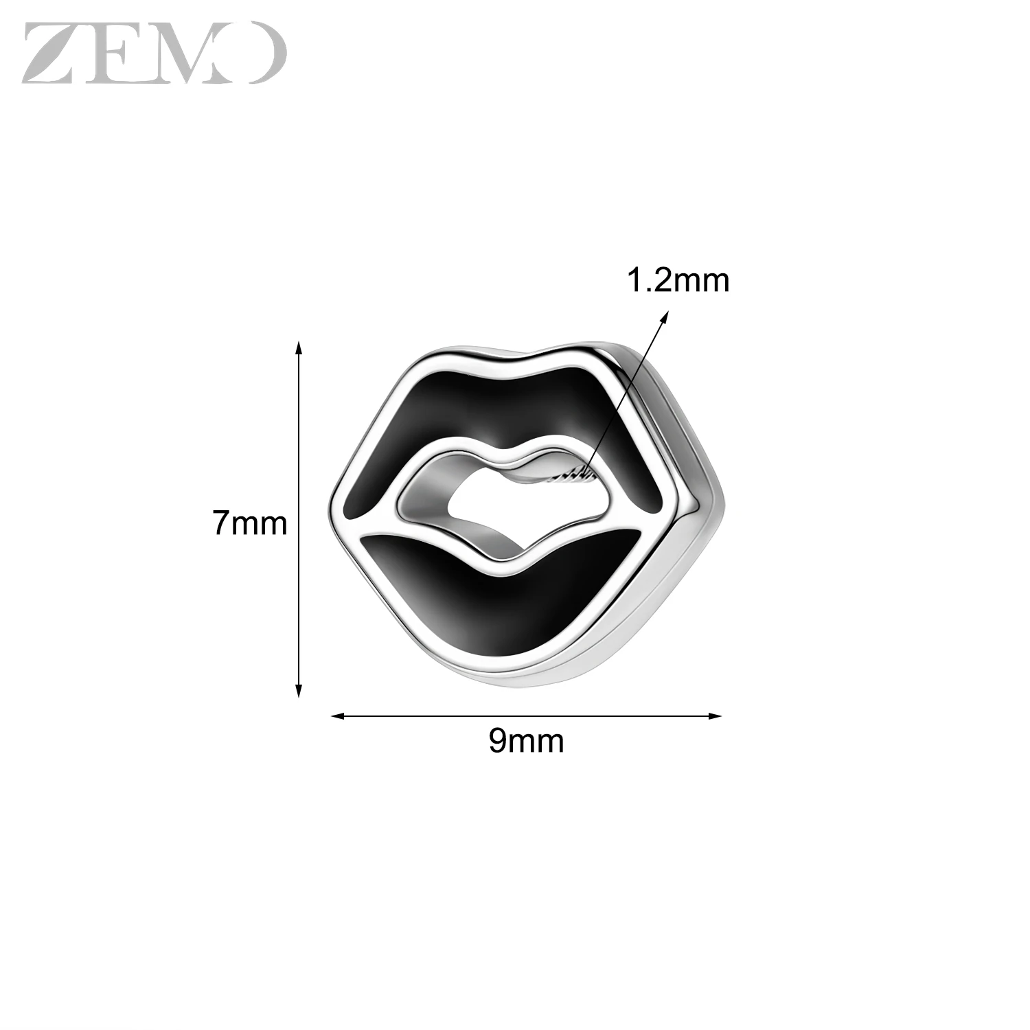 Punk dermal anchor ze stali nierdzewnej wąż korona piercing powierzchniowy Platynowane