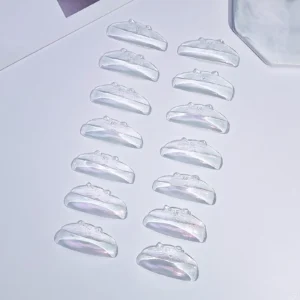 Samoprzylepne wałeczki do liftingu rzęs PERMANIA — 7 par 3D Fioletowy