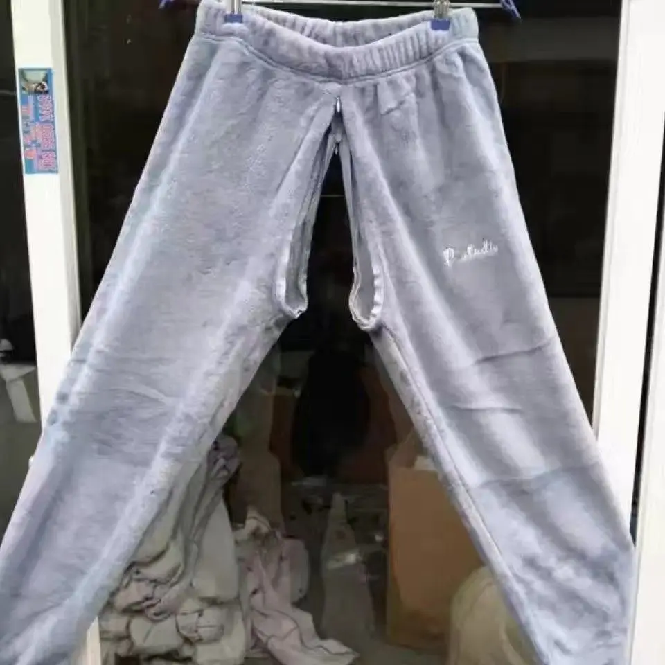 Satynowe legginsy Push Up z zamkiem z wysokim stanem Szary