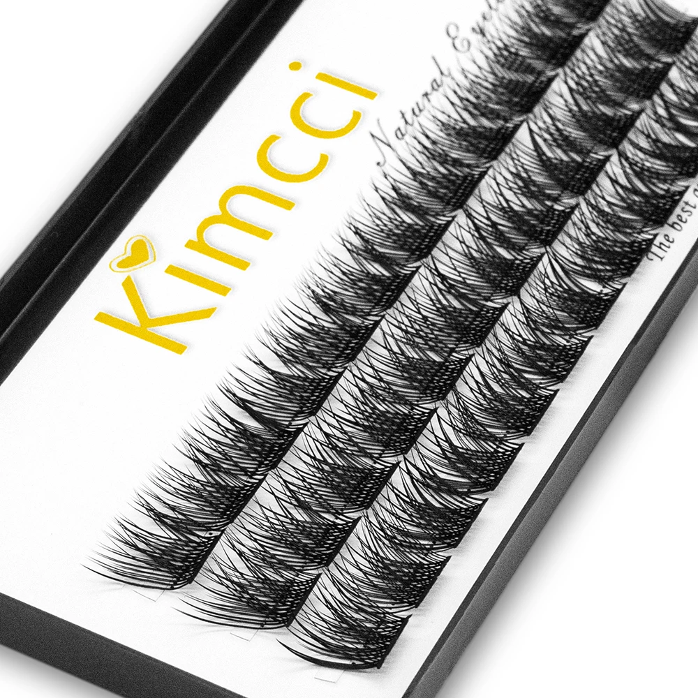 Segmentowane rzęsy 3D Russian Volume Kimcci — 36 zestawów