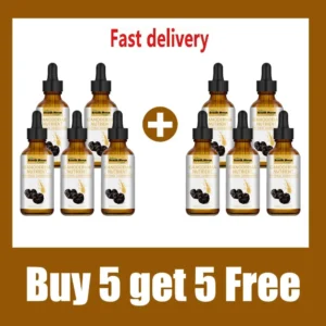 Serum na siwe wlosy przywracajace naturalny ciemny kolor żółty