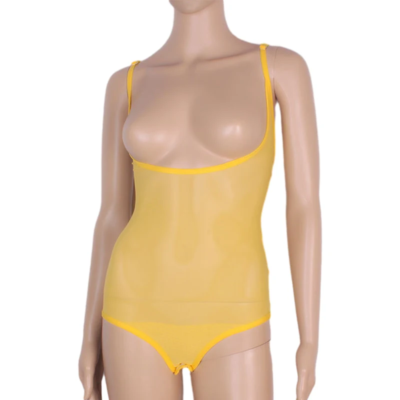 Siateczkowe body do tańca brzucha z dekoltem halter 2