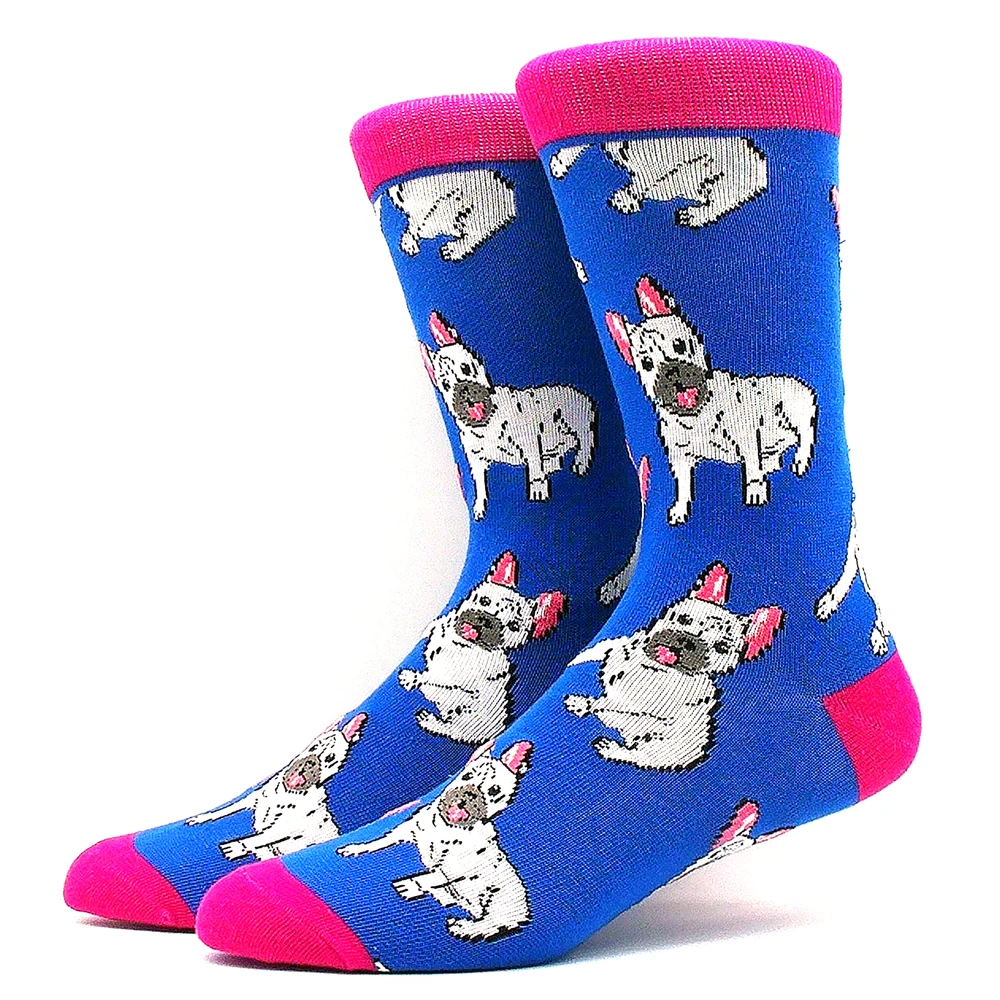 Skarpetki z nadrukiem Alien Sheep unisex hip-hop Szary czarny
