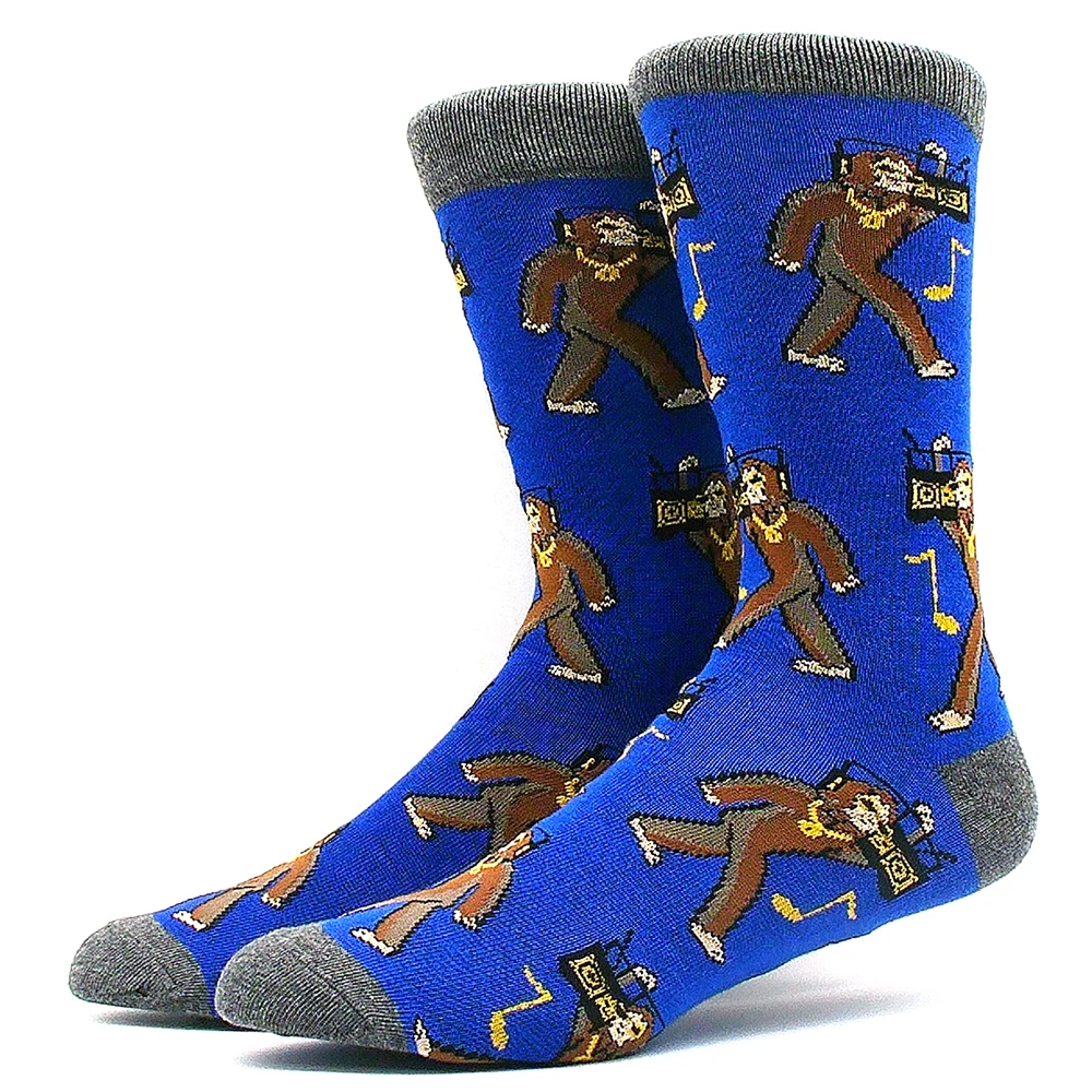 Skarpetki z nadrukiem Alien Sheep unisex hip-hop Trawa zielona