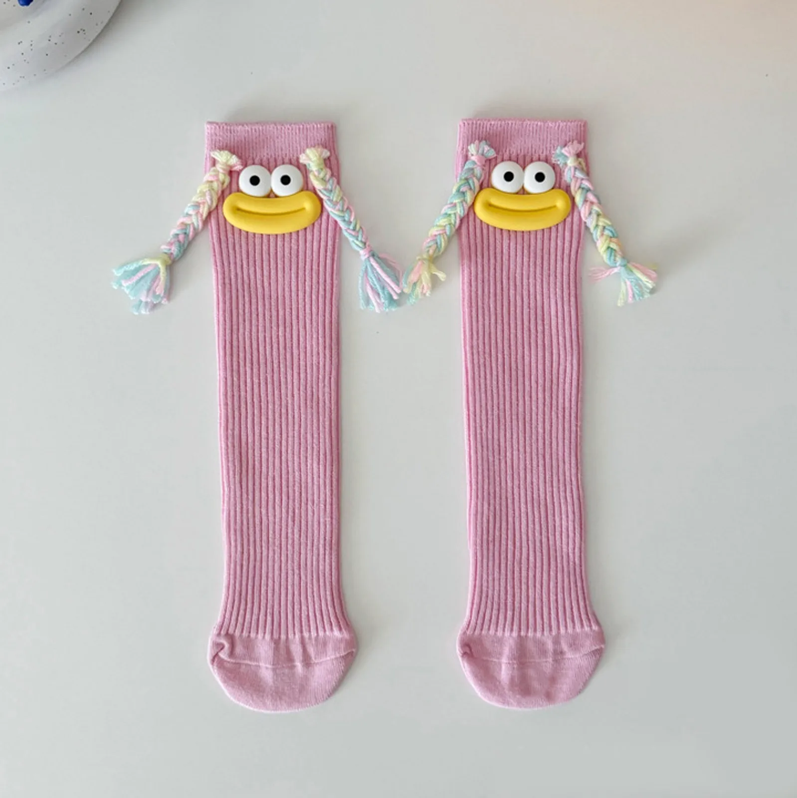 Śmieszne Skarpetki Bawełniane z Kawaii Motywem Ust Wielo