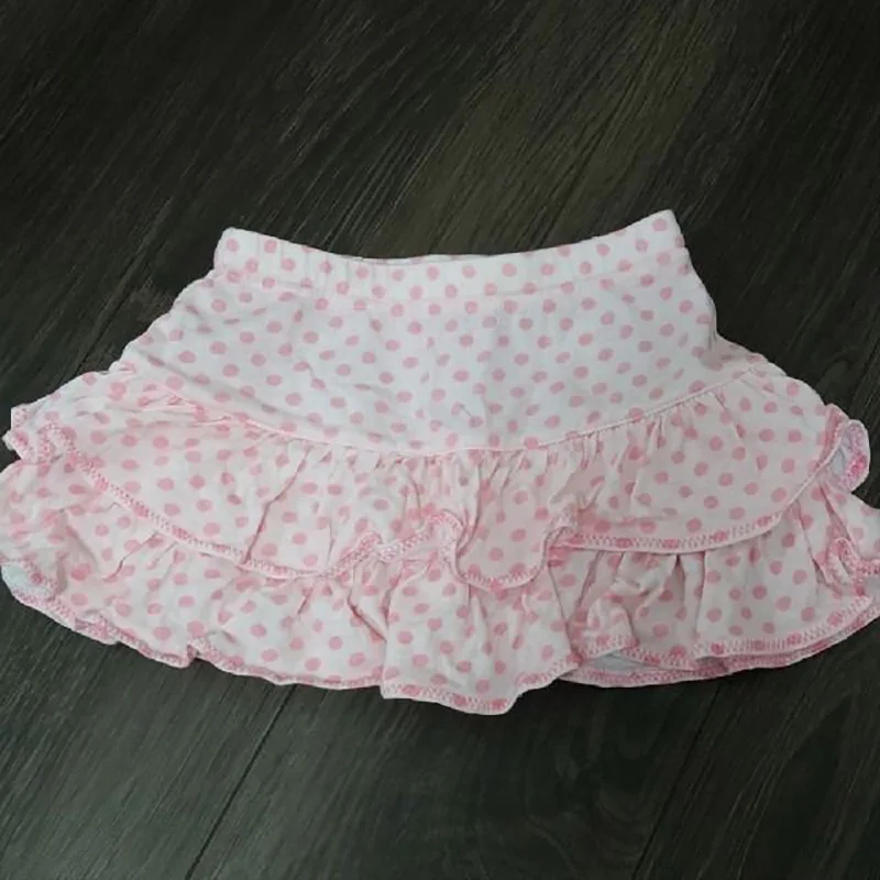 Spódniczka mini w kropki streetwear Y2K Harajuku Błękitny