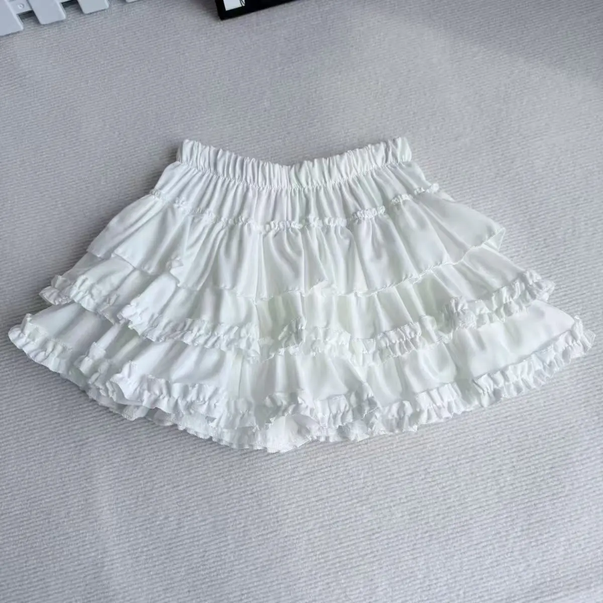 Spódniczka mini lolita koronkowa puchata A-line Y2K Błękitny