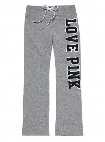 Damskie spodnie dresowe z wysokim stanem w stylu streetwear Szary