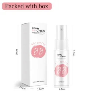 Spray BB Cream rozjaśniający — nawilżający podkład w mgiełce Błękitny