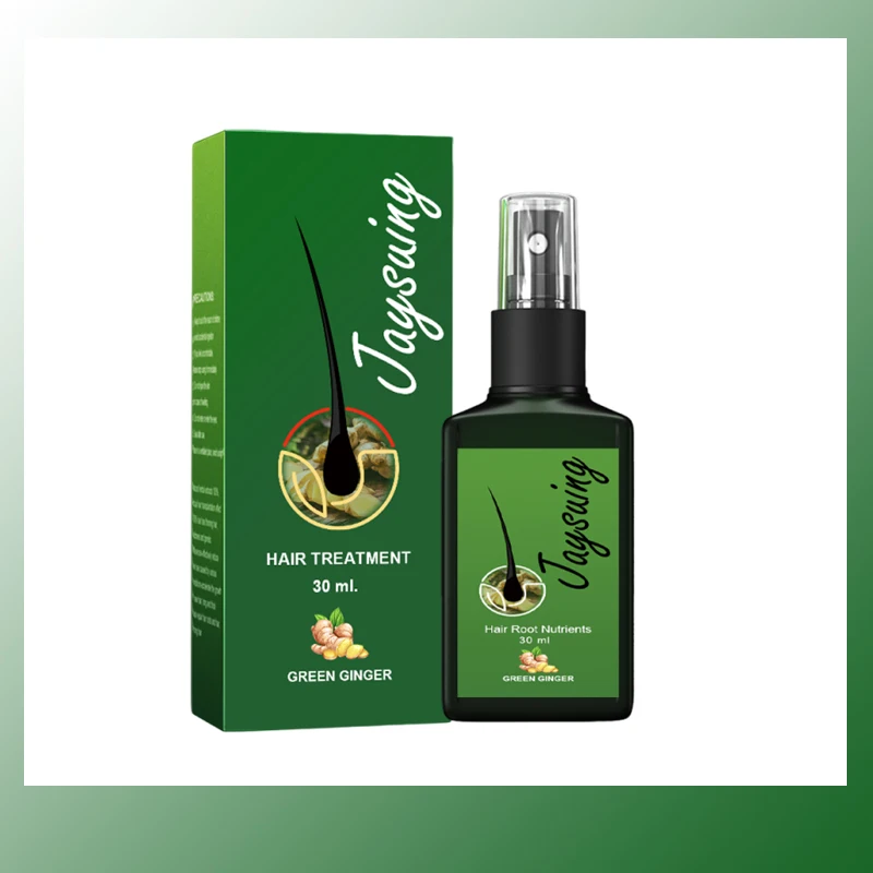 Spray imbirowy na wzrost i wypadanie włosów do skóry głowy Khaki