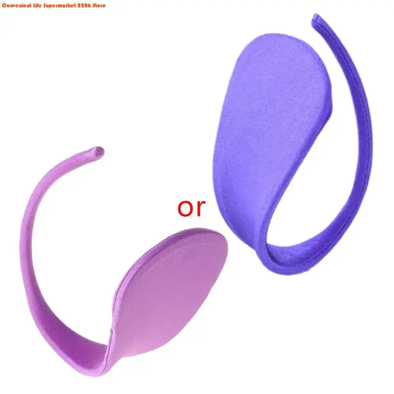 Stringi damskie C-string panterka Fioletowy