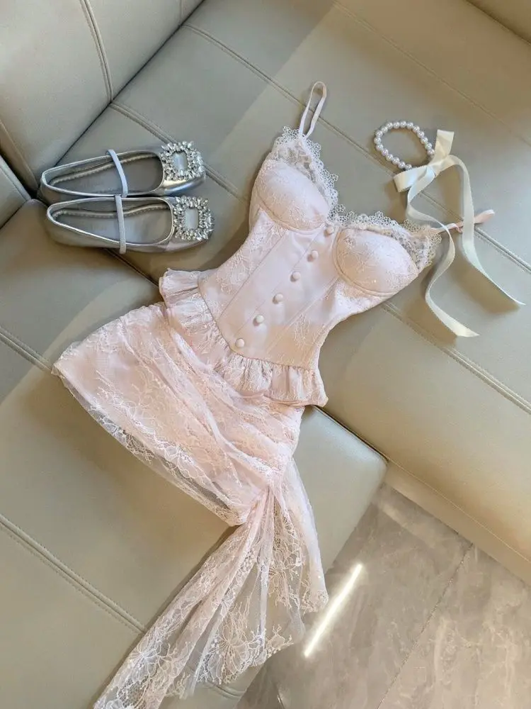 Sukienka Lolita z kokardą i falbankami w stylu kawaii Malachitowe niebieskie