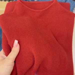 Sweter golf damski Harajuku, dopasowany, miękki na jesień zimę Fioletowy