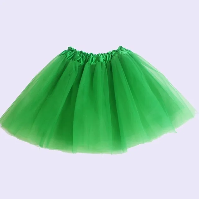 Tiulowa spódnica tutu w stylu rockabilly 50s Mleczny