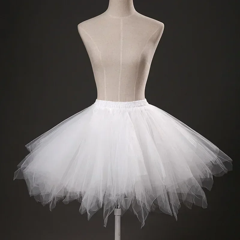Tiulowa spódniczka tutu w cukierkowych kolorach Biały