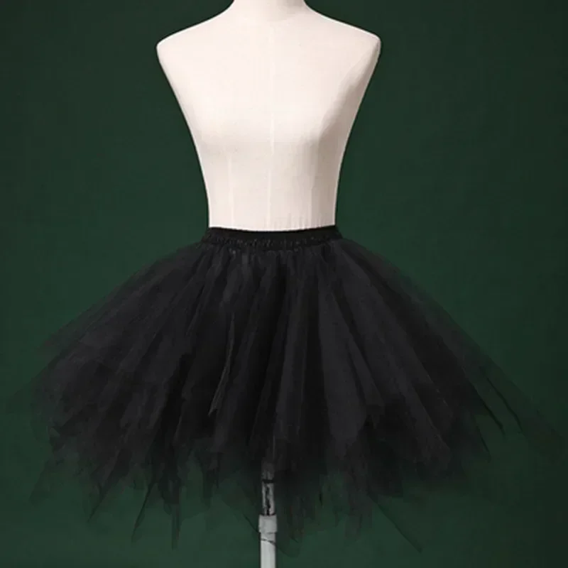 Tiulowa spódniczka tutu w cukierkowych kolorach Czarny