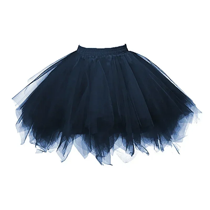 Tiulowa spódniczka tutu w cukierkowych kolorach Niebieski