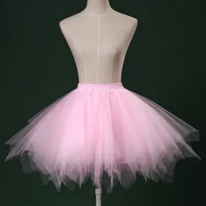 Tiulowa spódniczka tutu w cukierkowych kolorach Różowy