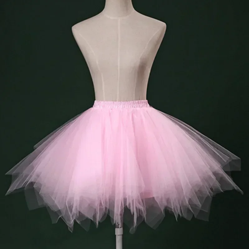 Tiulowa spódniczka tutu w cukierkowych kolorach Różowy