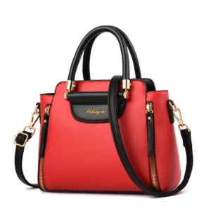 Torebka Poduszkowa na Ramię — miękka pillow bag crossbody Czerwony
