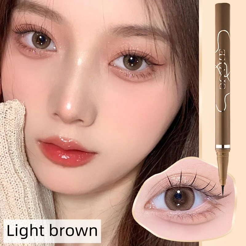 Ultracienki eyeliner do dolnych rzęs wodoodporny Czekolada