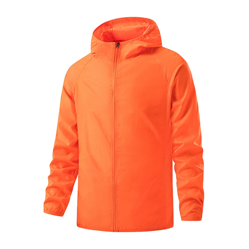 Wiatrówka outdoorowa damska z ochroną UV unisex Brązowy
