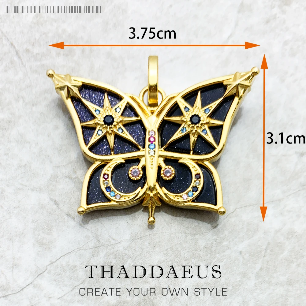 Wisiorek amulet z motylem i drzewem życia ze srebra Mięta