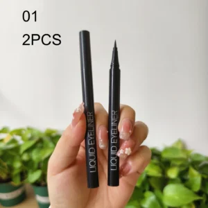 Wodoodporny eyeliner w pisaku matowy długotrwały szybkoschnący Błękitny