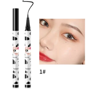 Wodoodporny eyeliner w płynie szybkoschnący czarny i brązowy Armijna zieleń
