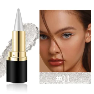 Matowy żelowy eyeliner wodoodporny — szybkoschnący pisak Armijna zieleń