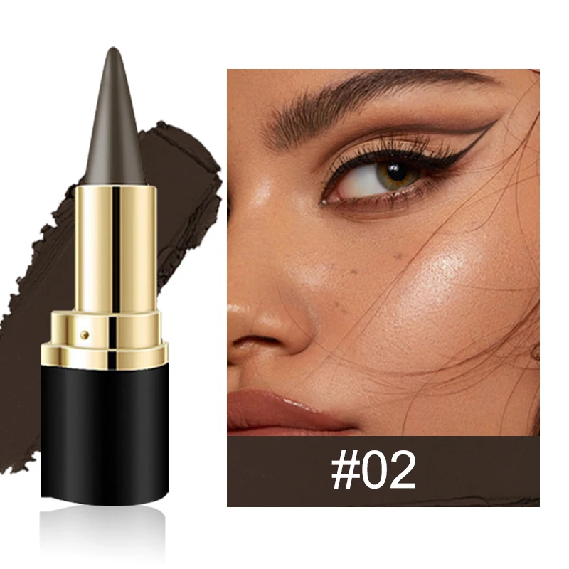Matowy żelowy eyeliner wodoodporny — szybkoschnący pisak Błękitny