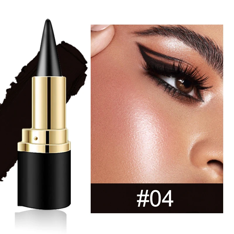 Matowy żelowy eyeliner wodoodporny — szybkoschnący pisak Pomarańczowy