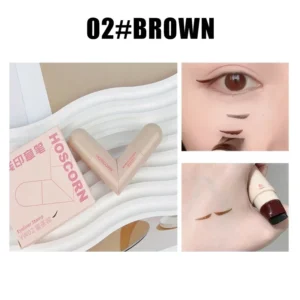 Zintegrowany stempel do eyelinera dwustronny dla początkujących szybkoschnący Błękitny